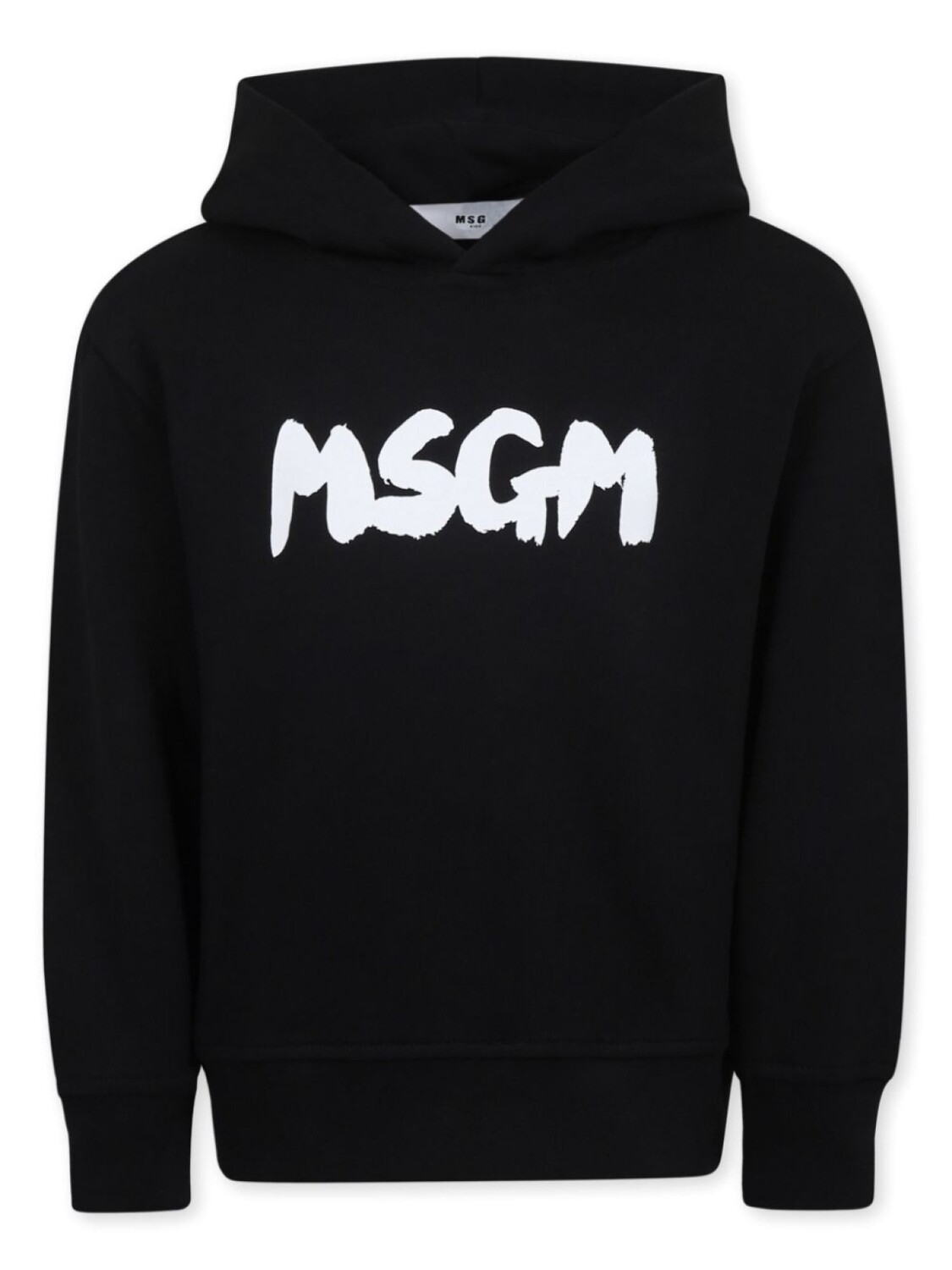 

MSGM Kids худи с логотипом, черный
