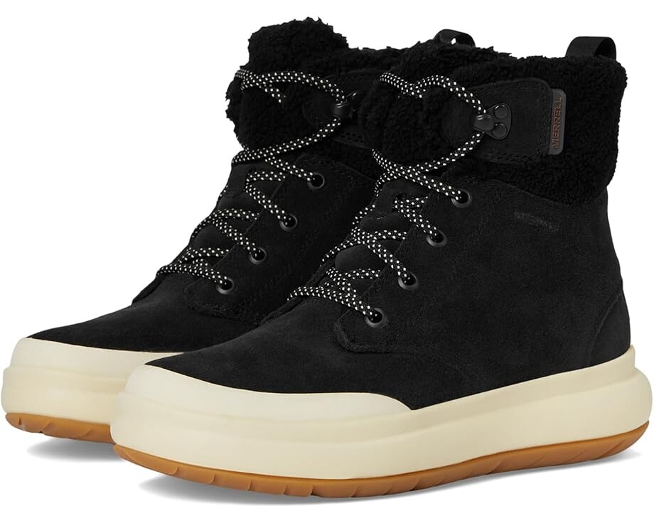 Ботинки женские Merrell Marquette Thermo Lace зимние на шнуровке, черный