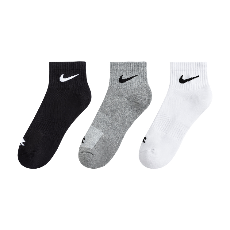 

Носки детские 3 пары Nike, белый/rock peak серый/черный