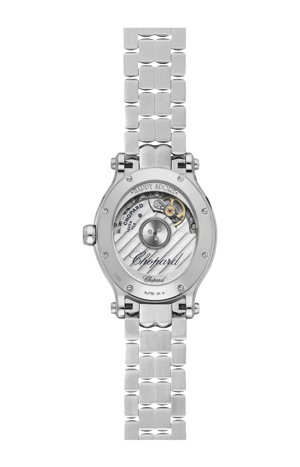 HAPPY SPORT АВТОМАТИКА, НЕРЖАВЕЮЩАЯ СТАЛЬ, БРИЛЛИАНТЫ - 278602-3004 CHOPARD, черный — фото 2