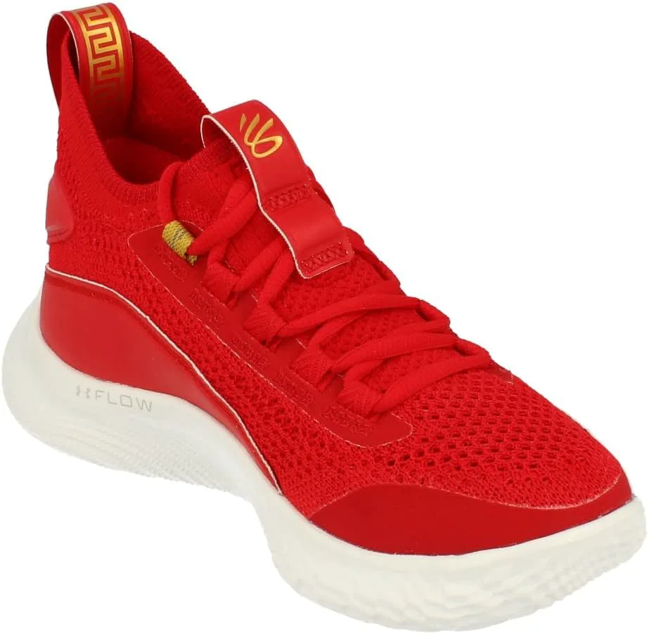 Мужские баскетбольные кроссовки Under Armour Curry 8, красный — фото 4