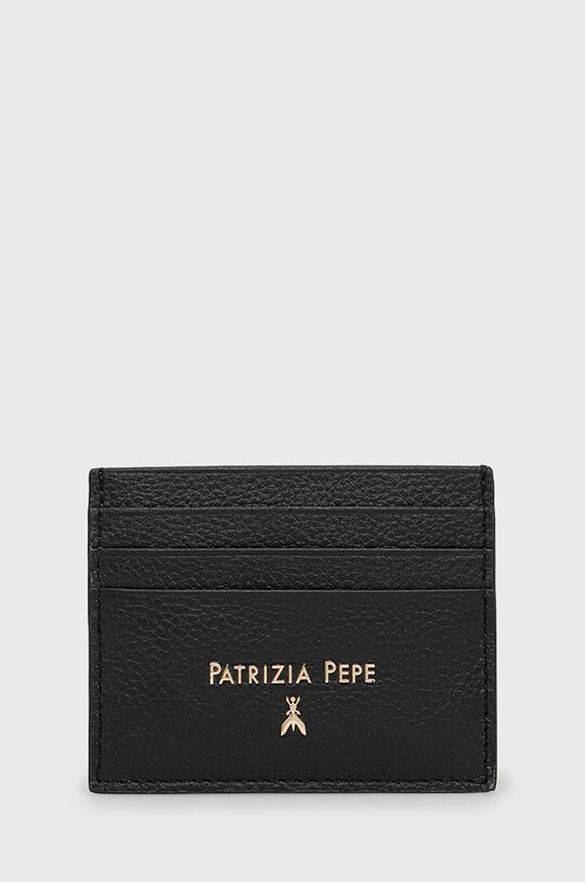 

Кожаный футляр для карт Patrizia Pepe, черный