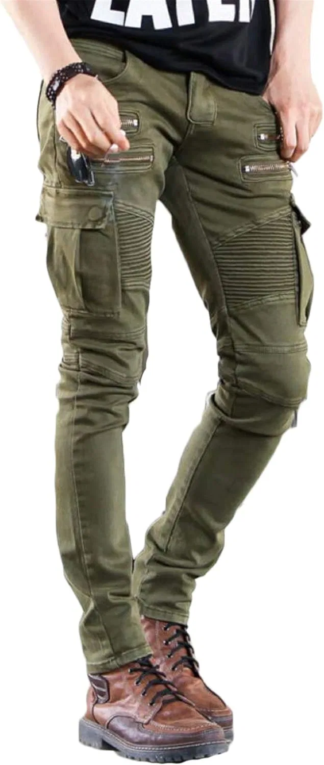 Джинсы мотозащитные, Andongnywell, Army Green