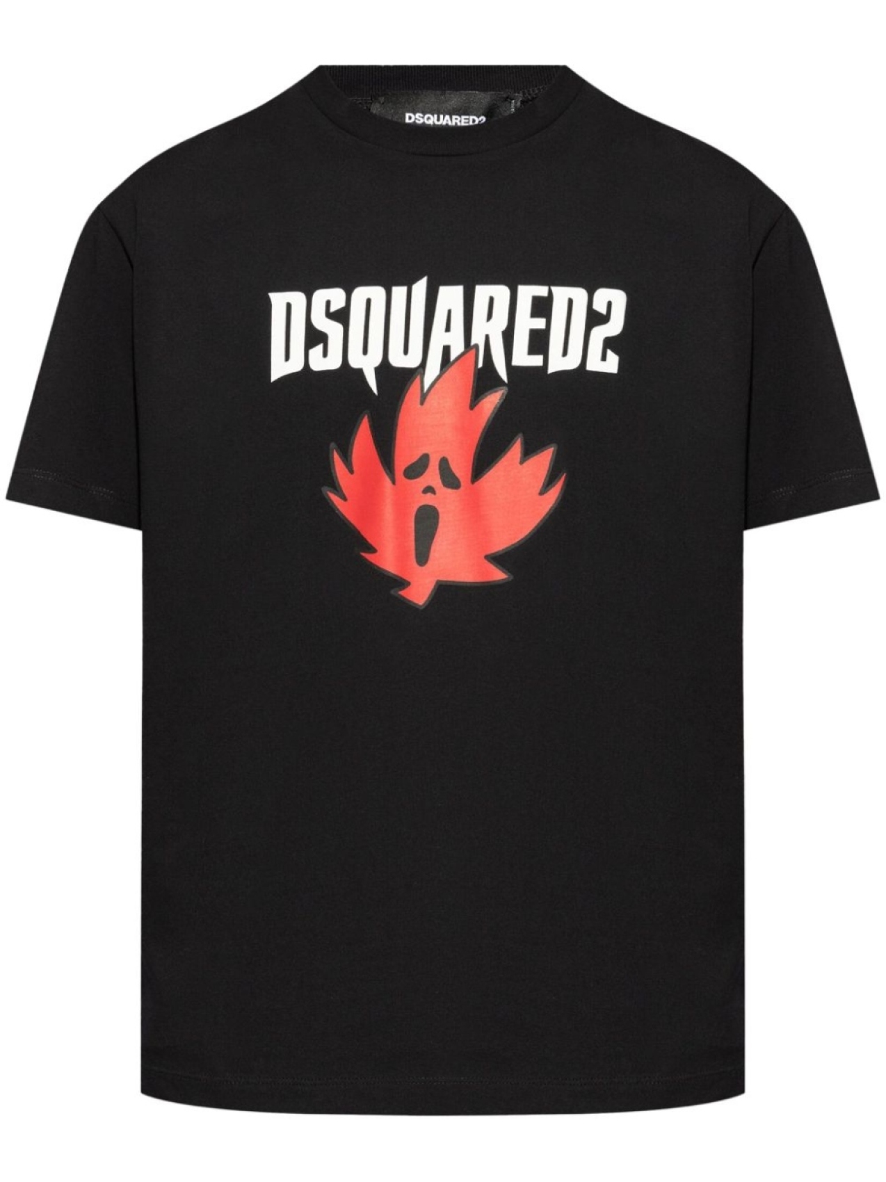 

Dsquared2 футболка из хлопка с логотипом, черный