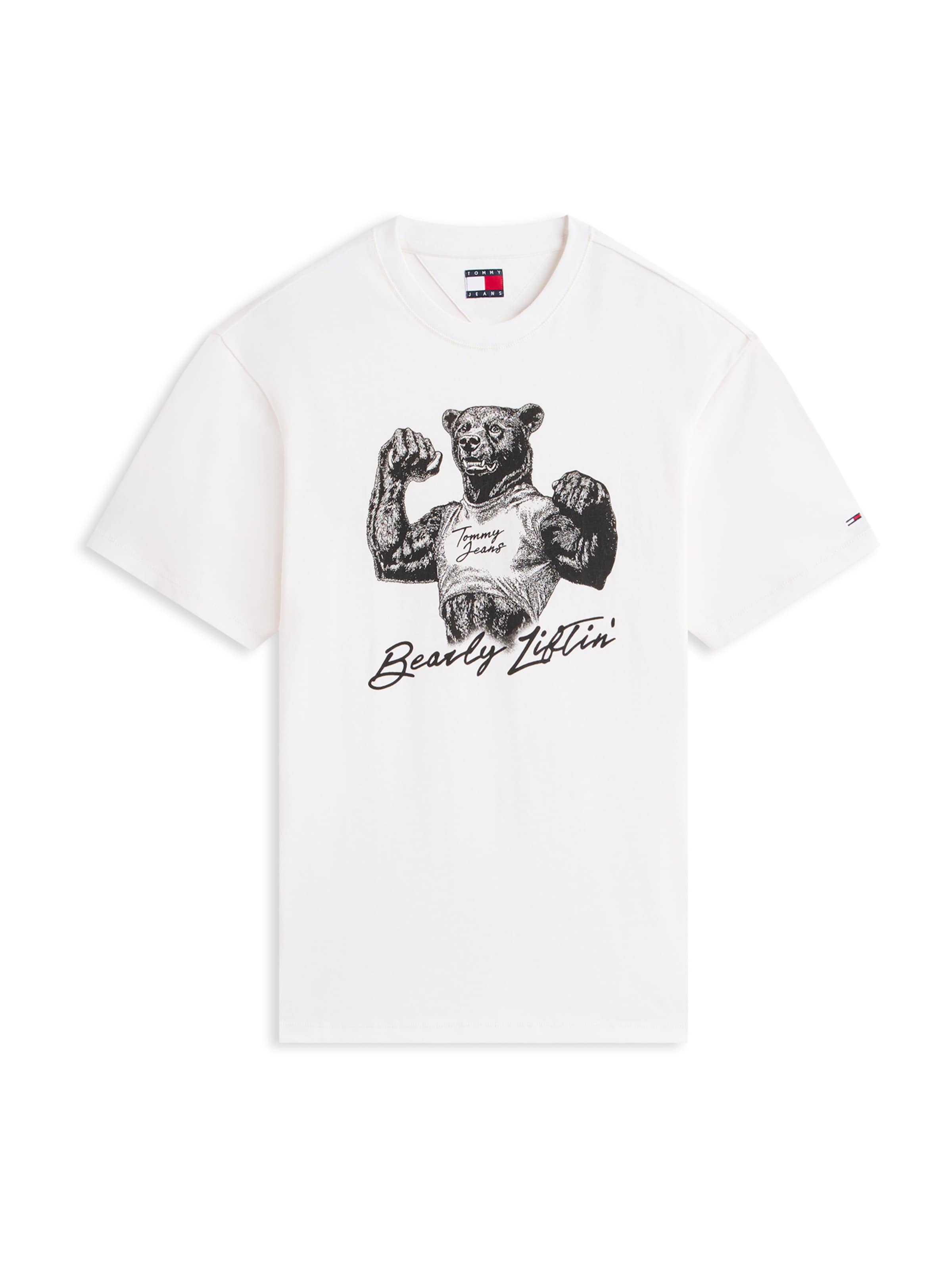 

Tommy Jeans Футболка 'BEAR' в белом цвете