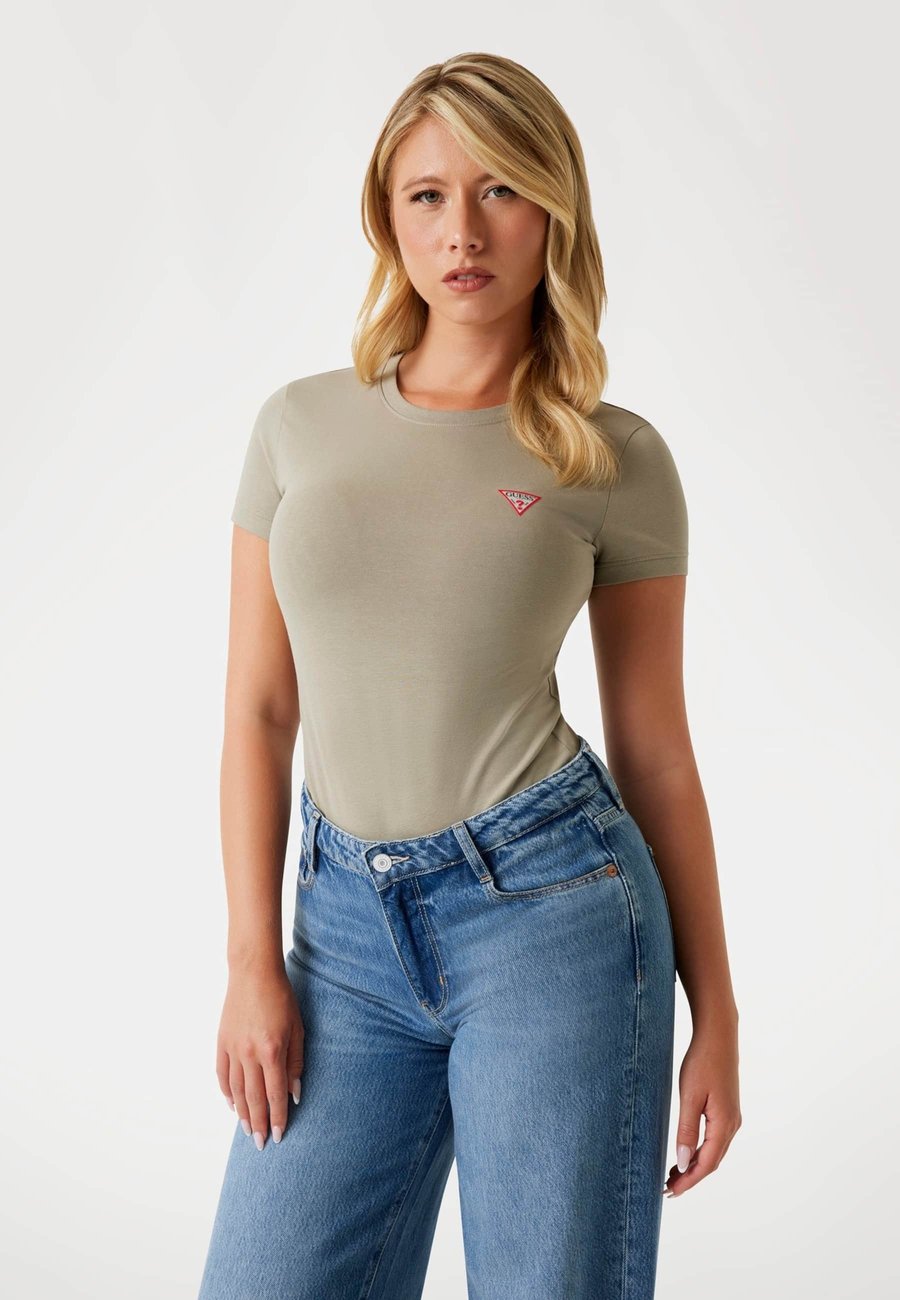 

Футболка Guess MINI TRIANGLE TEE, Olivgrün/Olive