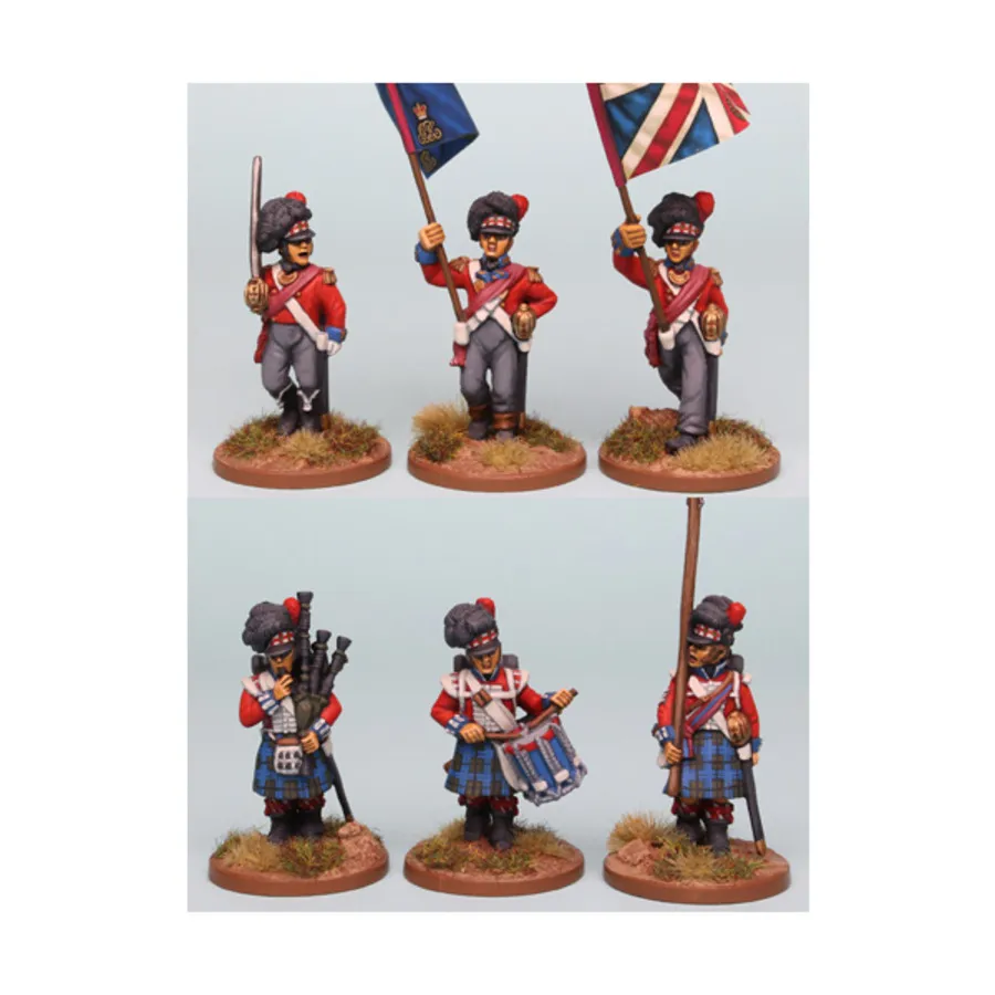 

Смешанное платье кампании Highland Command, продвижение, Napoleonics - British (28mm) (Front Rank Miniatures)