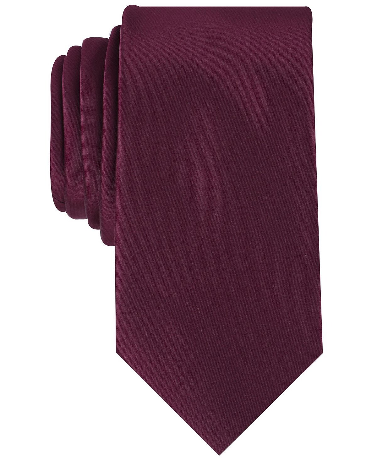 

Мужской атласный однотонный галстук Perry Ellis