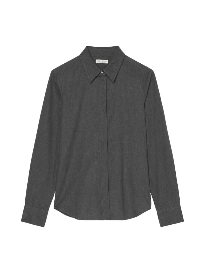 

Блуза Marc O'Polo shaped, цвет deep grey melange