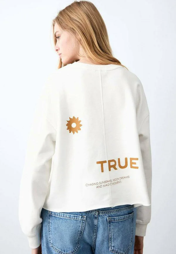 Подростковая толстовка Mango Kids, White