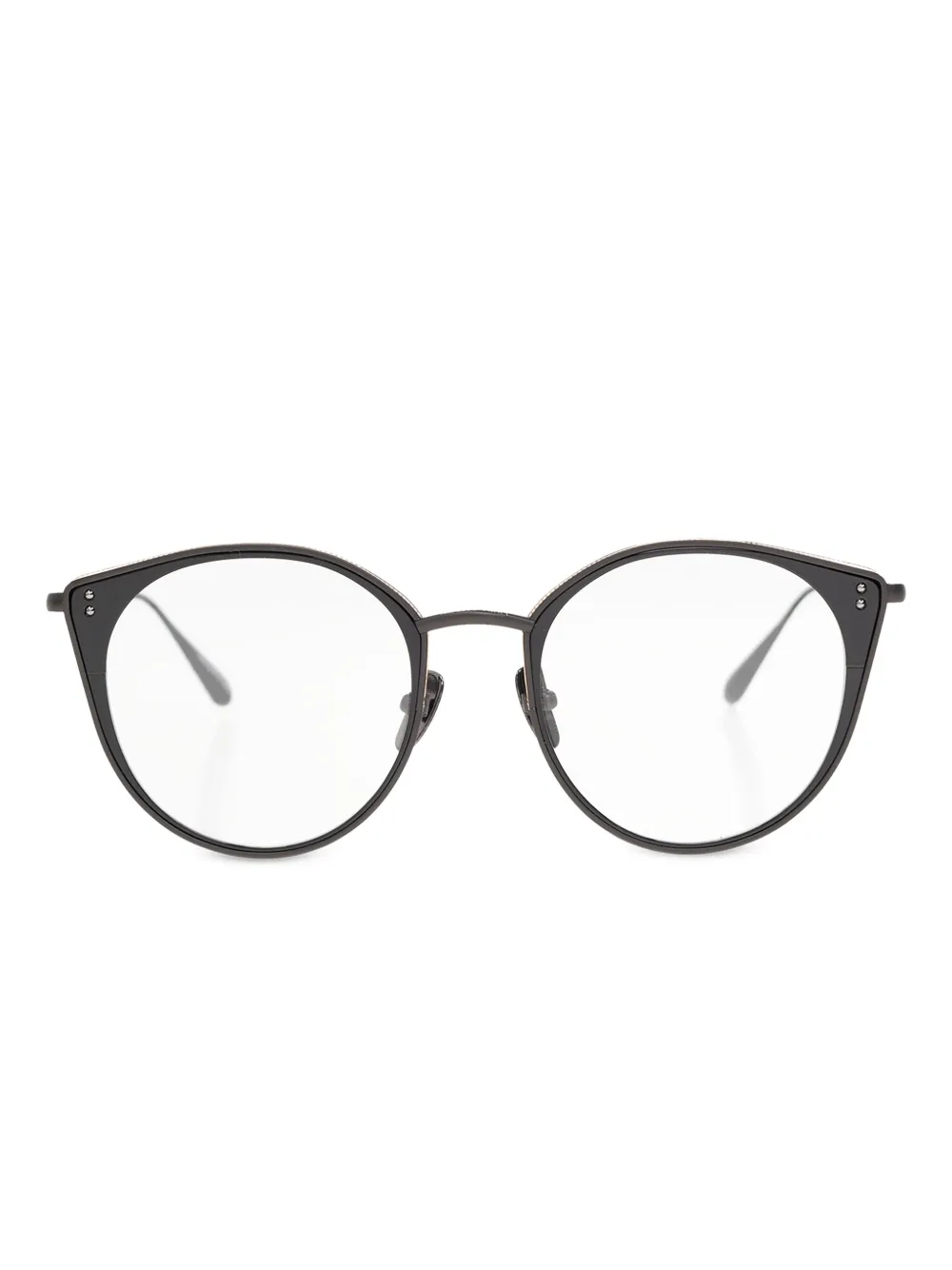 

Очки Neusa Oval Linda Farrow, черный