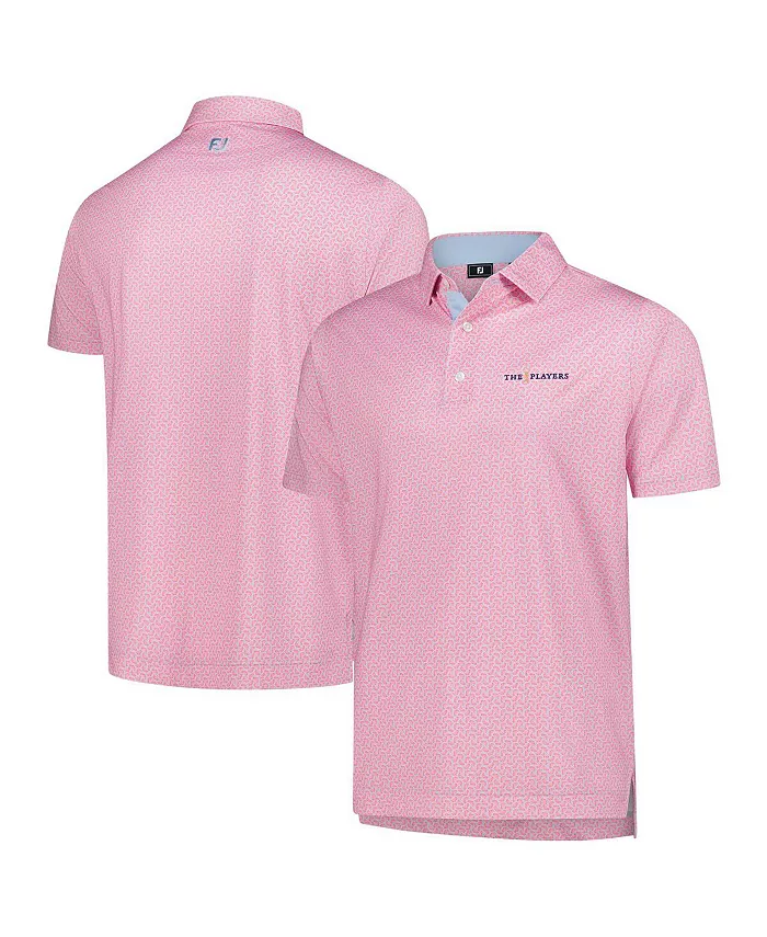 

Мужская розовая поло 2025 THE PLAYERS ProDry Citrus Lisle FootJoy