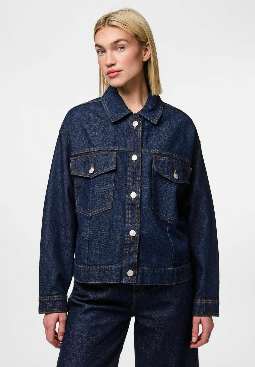 

Джинсовая куртка PCELMA Pieces, деним