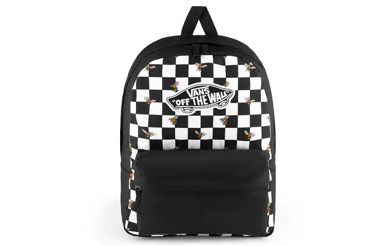 

Vans Рюкзак из полиэстера, обычный, унисекс, черно-белый, шахматный