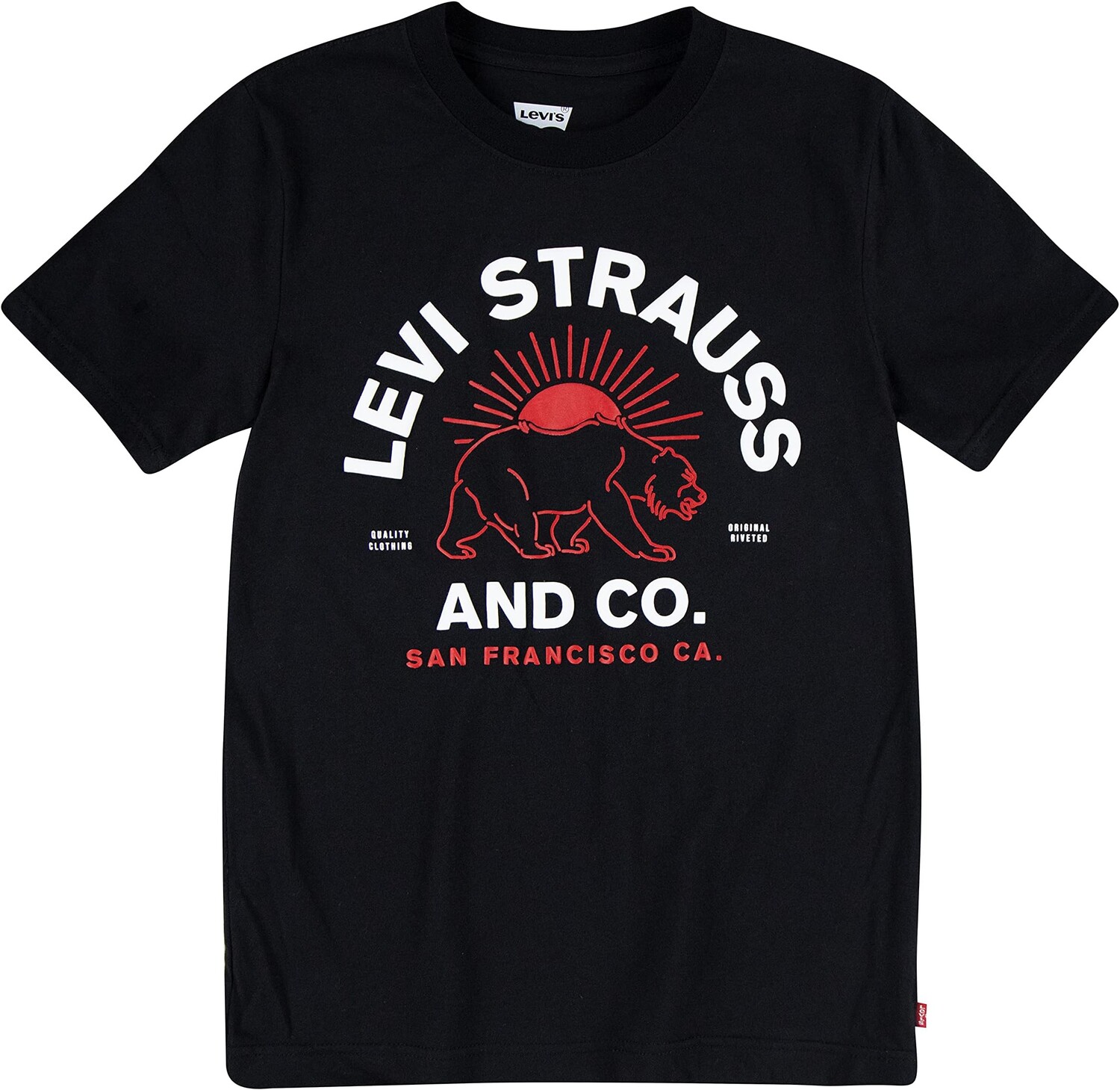 

Футболка Levi'S Short Sleeve Graphic Tee Shirt, черный