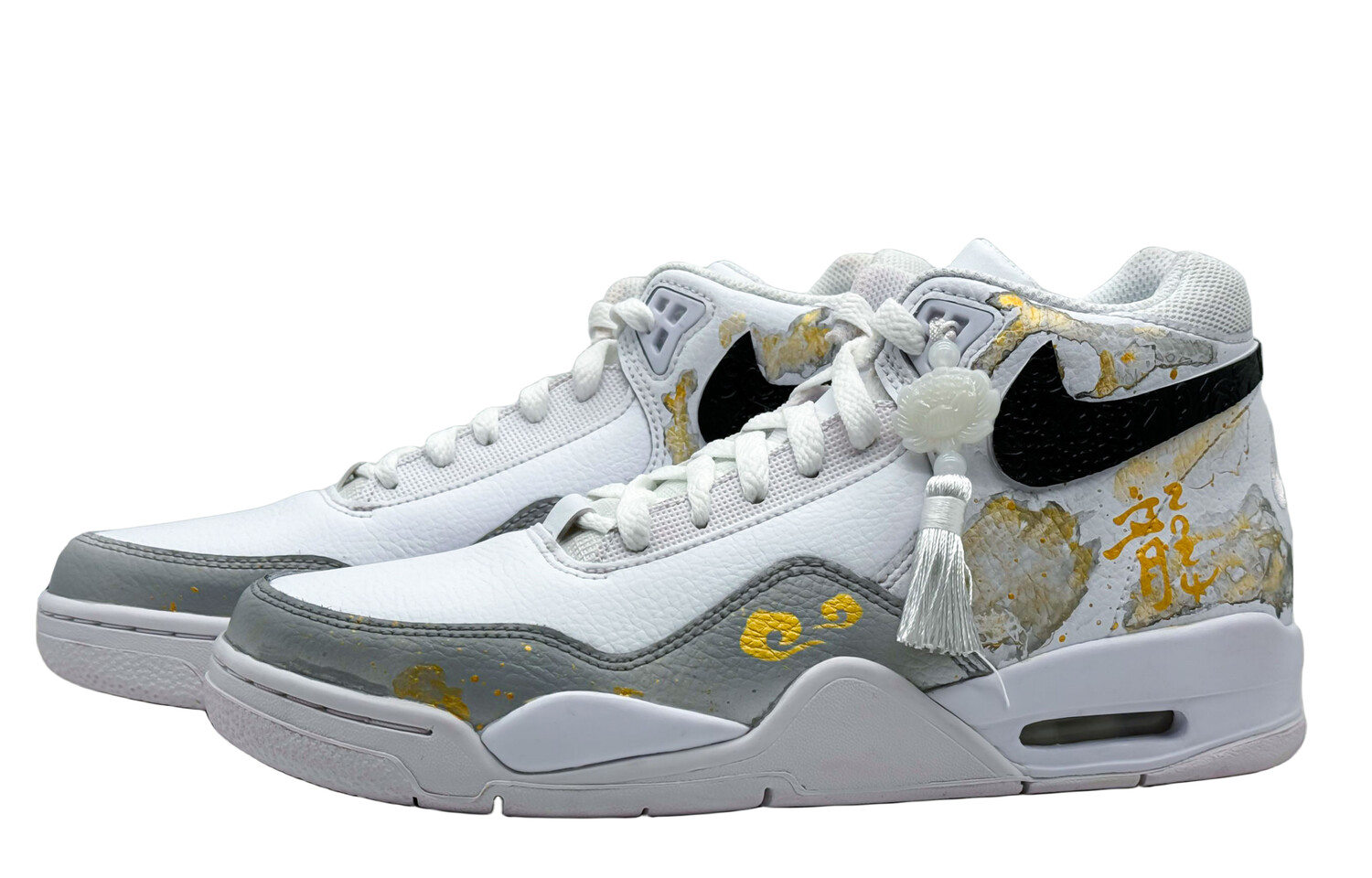 

Винтажные баскетбольные кроссовки Nike Flight Legacy унисекс, Light Gray