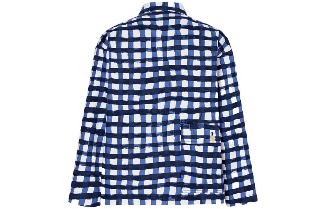 Мужская куртка Marni Co-Branding Sea Blue Uniqlo, цвет Sea Blue — фото 2