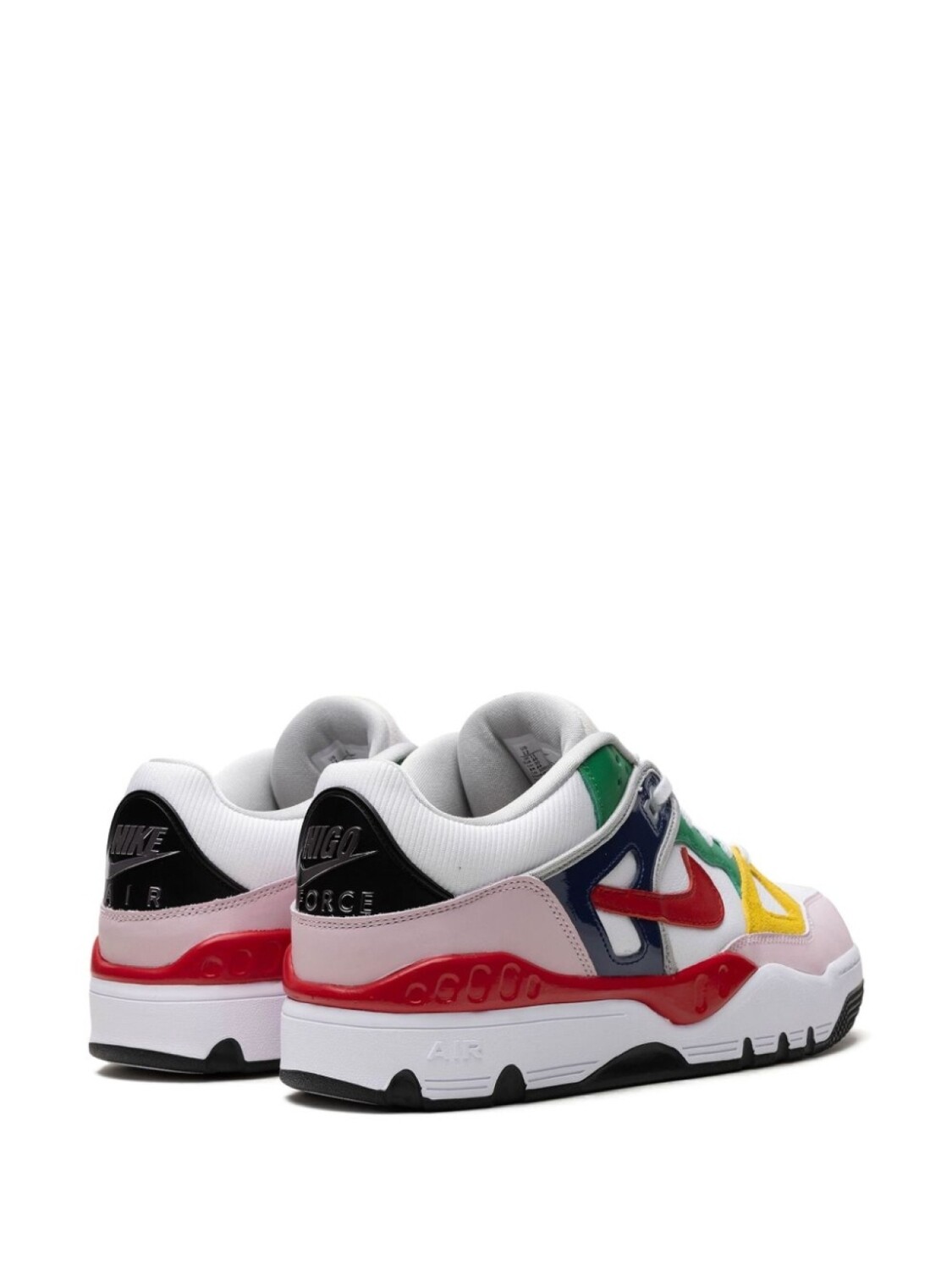 Кроссовки Nike x Nigo Air Force 3 Low "White", белый — фото 3