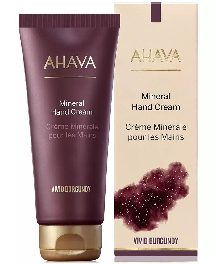 

Минеральный крем для рук — яркий бордовый, 3,4 унции Ahava
