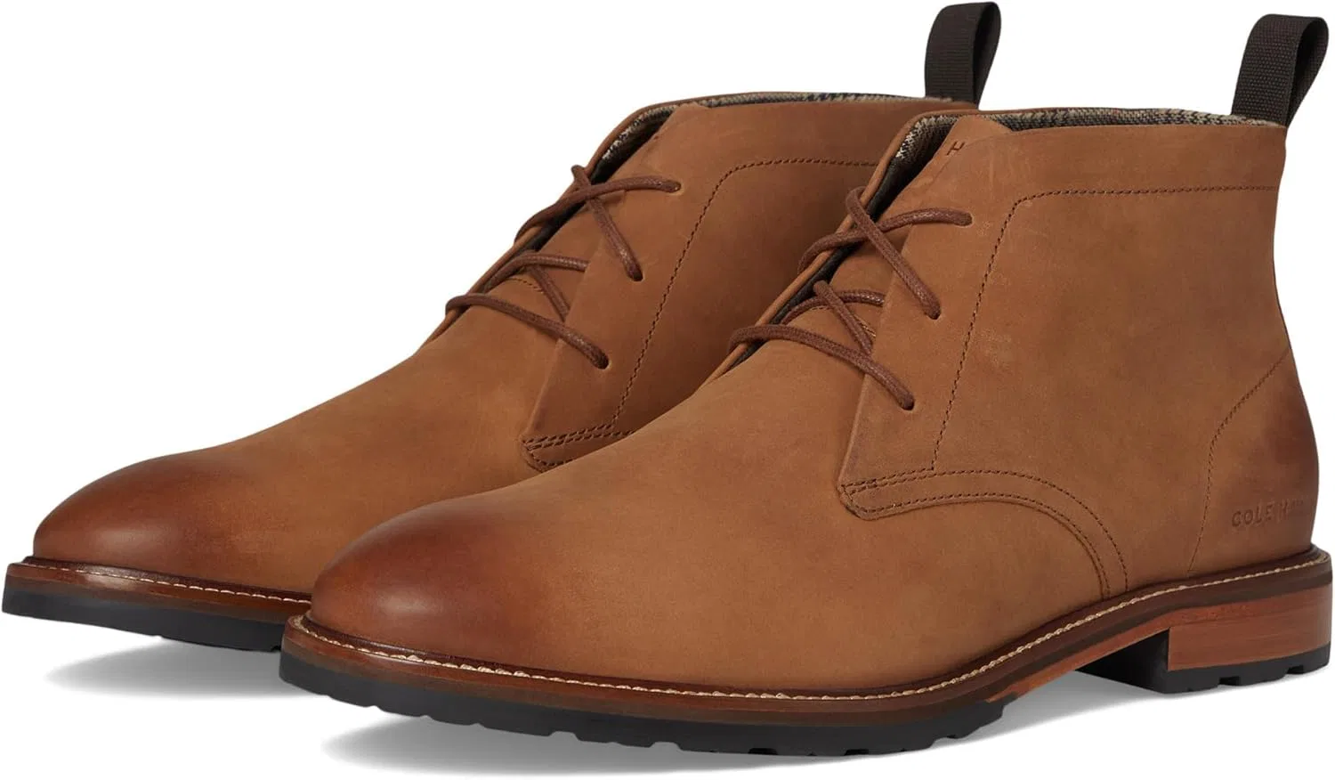 Мужские ботинки Cole Haan Berkshire Lug Chukka BootFashion Boots, Dark Sequoia Natural