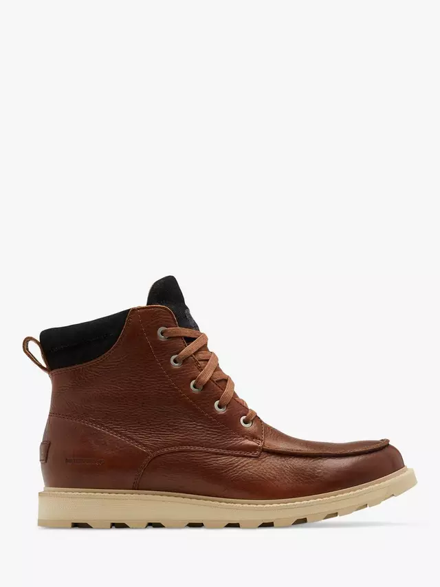 

Ботинки SOREL Madson Moc Toe Leather Waterproof Ankle, коричневый