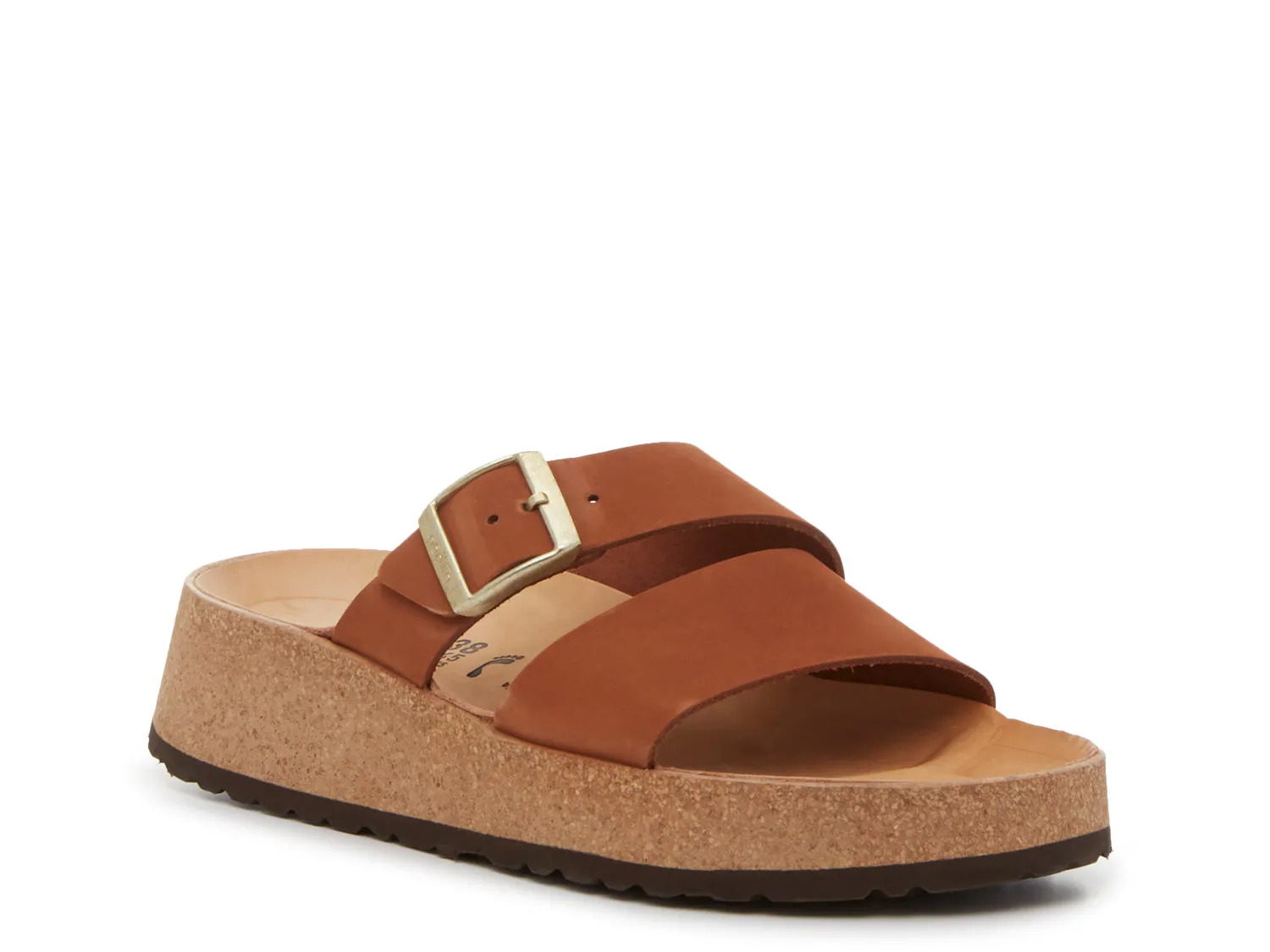 

Сандалии Papillio By Birkenstock Almina Wedge Sandal, цвет cognac