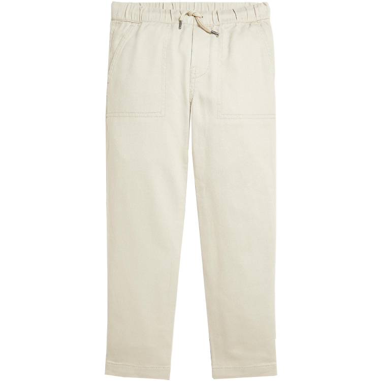 Джинсы fw24 classic stone kids Polo Ralph Lauren, серо-бежевый — фото 3