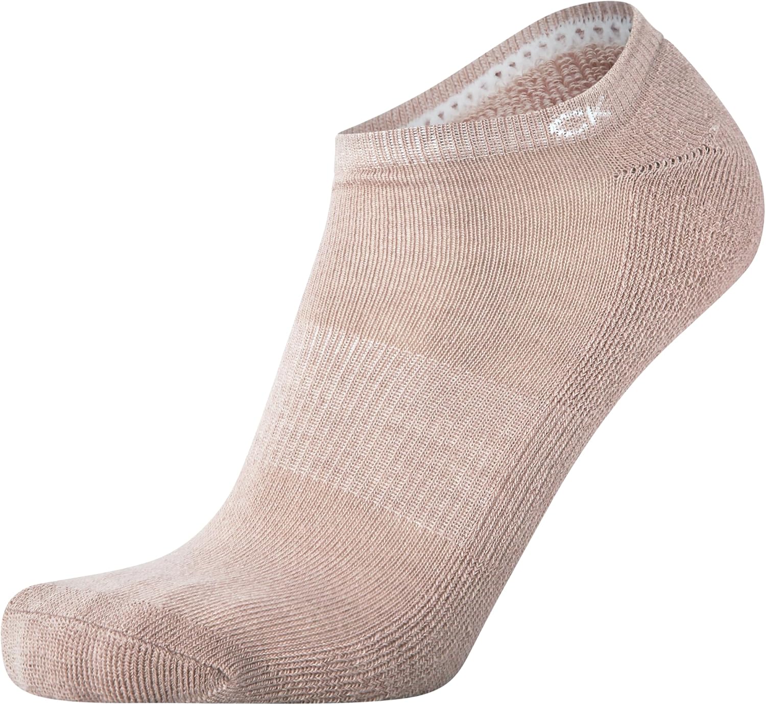 Носки Calvin Klein Mens No Show Socks - 12 пар легких повседневных носков с мягкой подошвой для мужчин, под кроссовки и лоферы, Beige Assorted — фото 4
