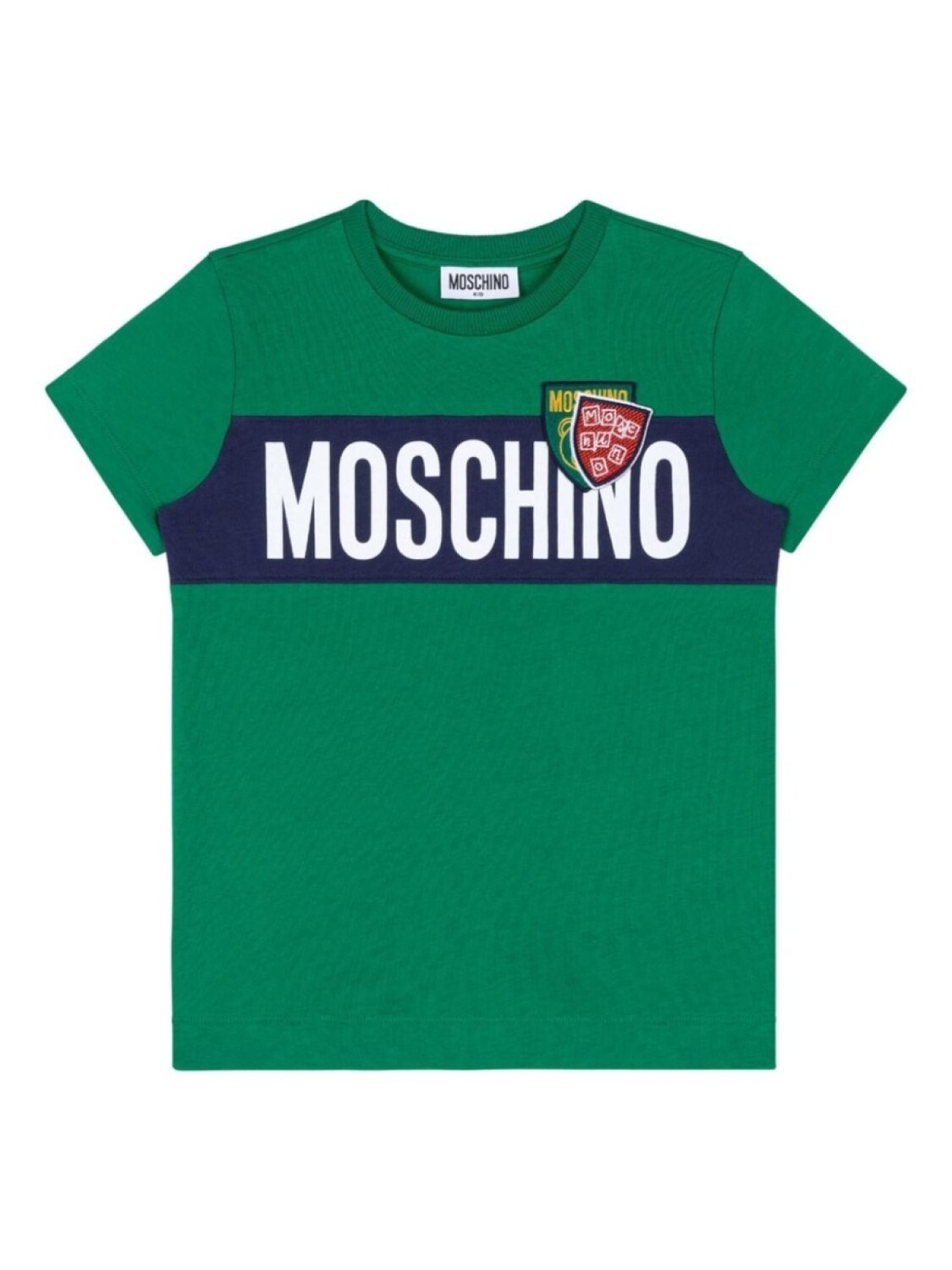 

Moschino Kids футболка с логотипом, зеленый