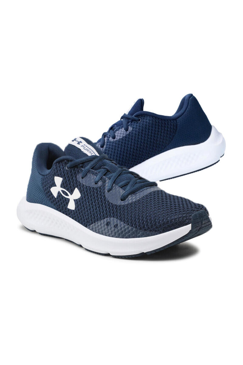 

Кроссовки Under Armour Charged Pursuit 4 Under Armour, темно-синий, Синий;черный, Кроссовки Under Armour Charged Pursuit 4 Under Armour, темно-синий