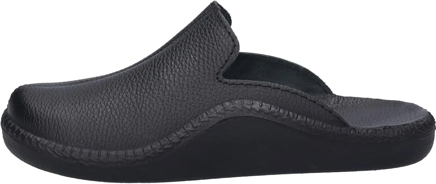 Мужские тапочки Josef Seibel Monaco 202 G, ширина H (широкая), Black — фото 2