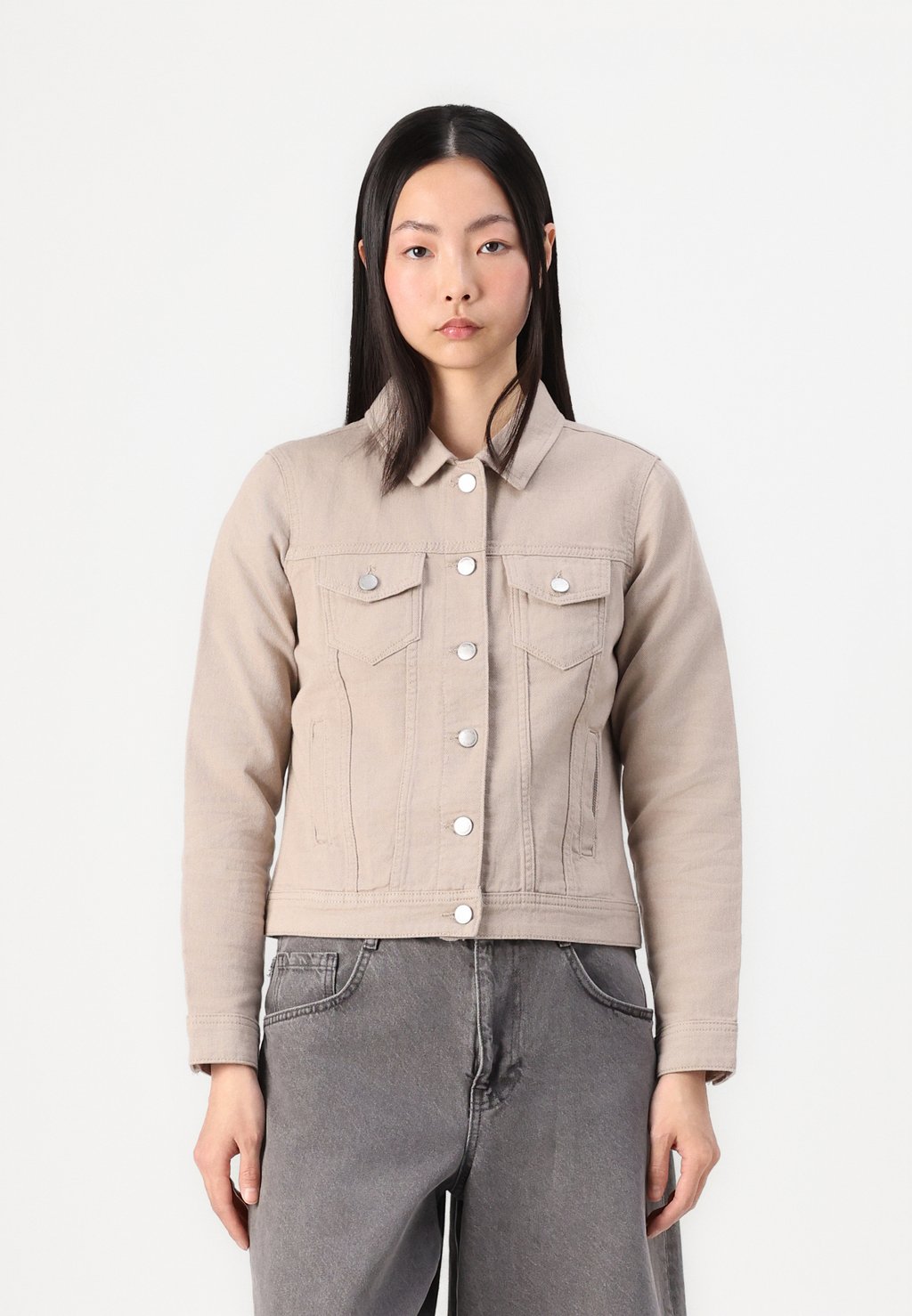 

Джинсовая куртка ONLTIA COLORED JACKET ONLY, бежевый