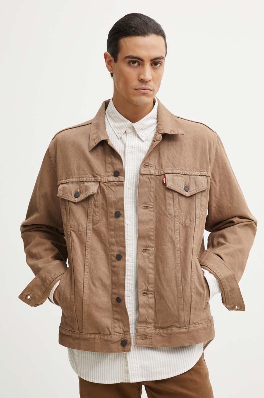

Джинсовая куртка Леви Levi'S, коричневый