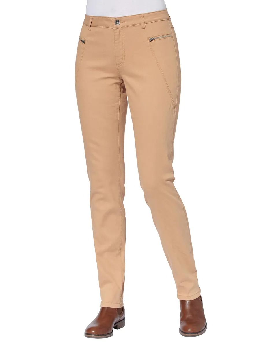

Удобные джинсы в стиле casual (1 шт.) Casual Looks, цвет Camel