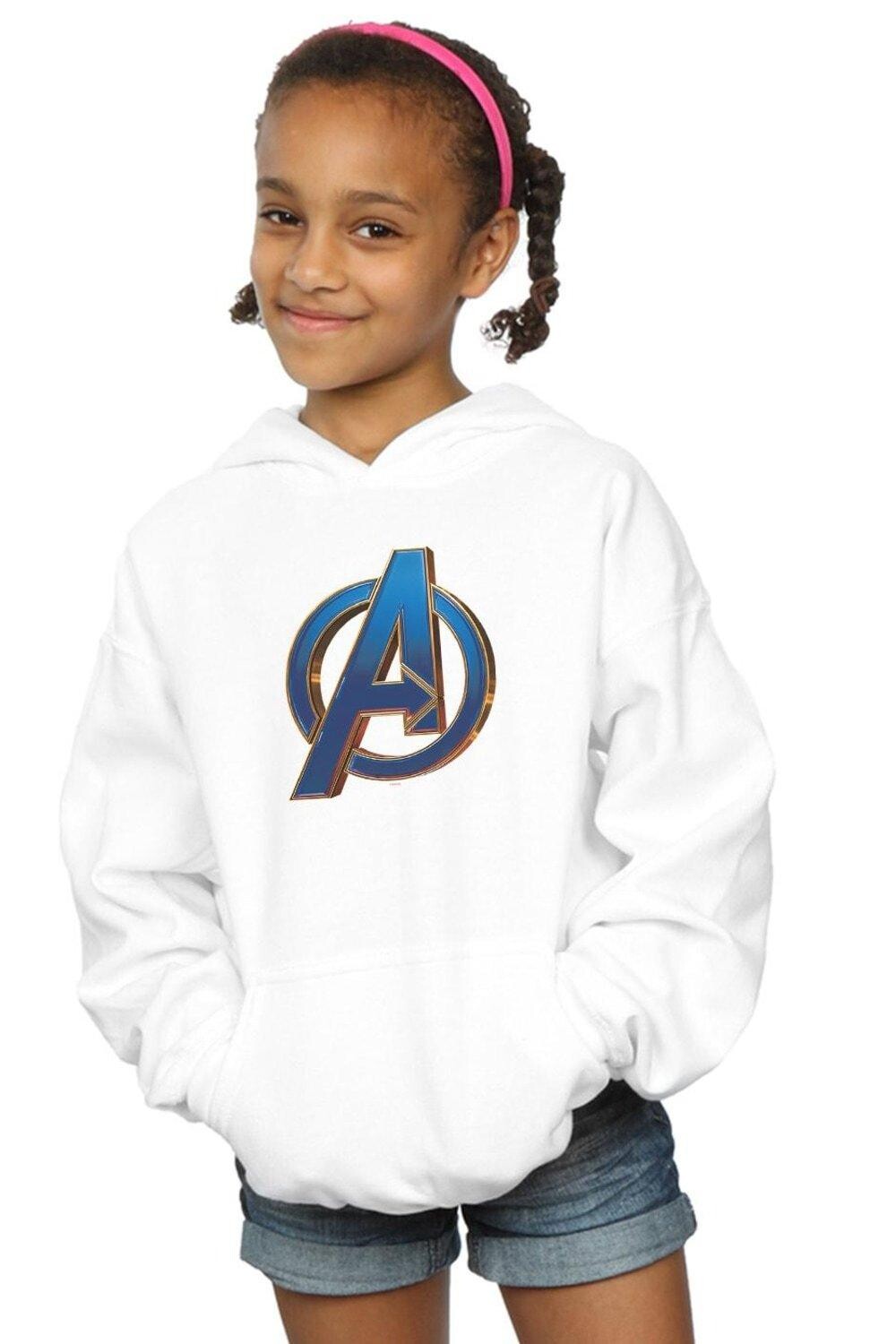 

Толстовка с логотипом Avengers Endgame Heroic Marvel, белый