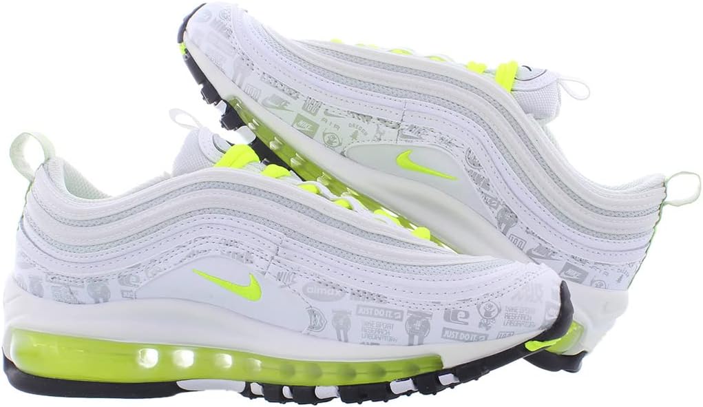 Кроссовки Nike Air Max 97 для детей, белый/черный — фото 4