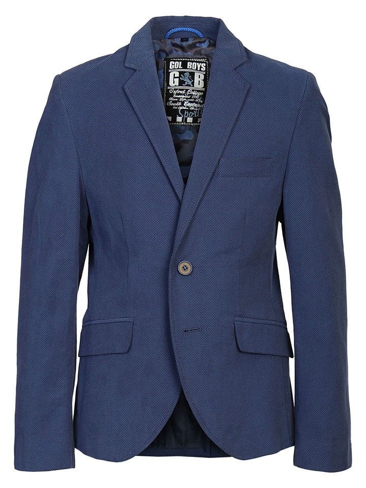 

G.O.L. FINEST COLLECTION Пиджак - приталенный крой - синего цвета