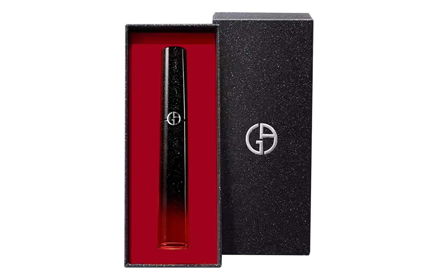 GIORGIO ARMANI Тюбик красной помады haute couture starry limited edition box бархатное покрытие уход за кожей губ 6,5 мл — фото 2