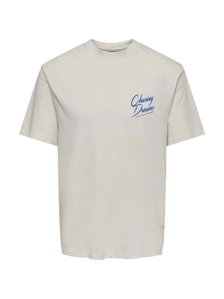 

Футболка Only&Sons, светло-серый