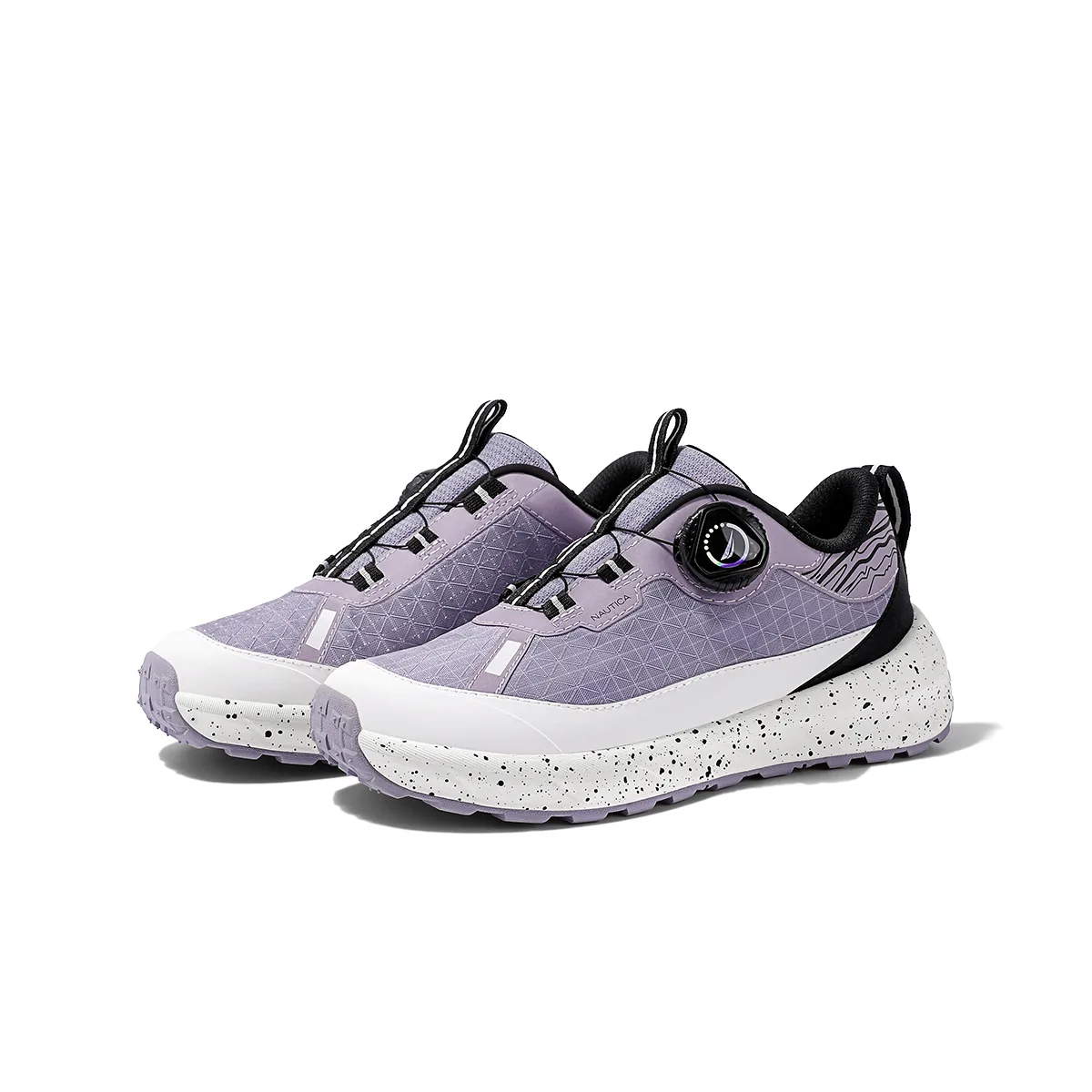 NAUTICA Кроссовки для бела low top purple frost white для подростков — фото 3