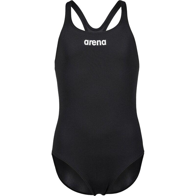 

Купальный костюм для девочек, командный купальник для плавания, профессиональный, сплошной Arena, черный