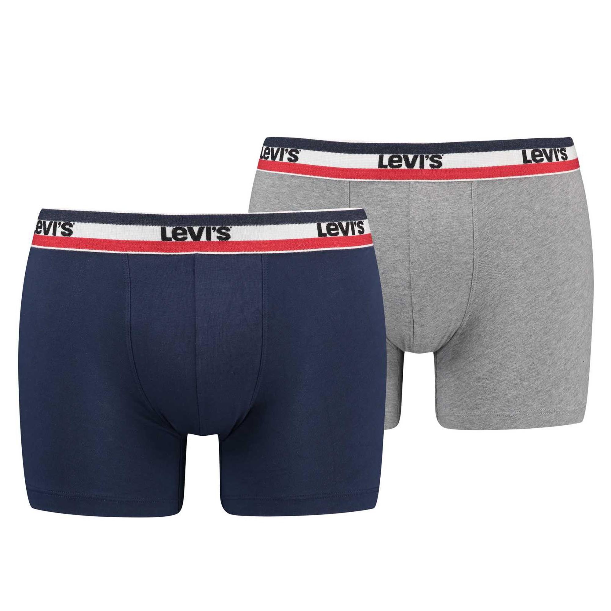 

Боксеры Levi´s Boxershort 2 шт, цвет Blau/Hellgrau