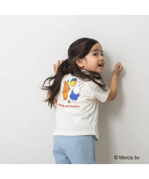 Детская футболка Miffy с принтом Миффи и Мелани — фото 3
