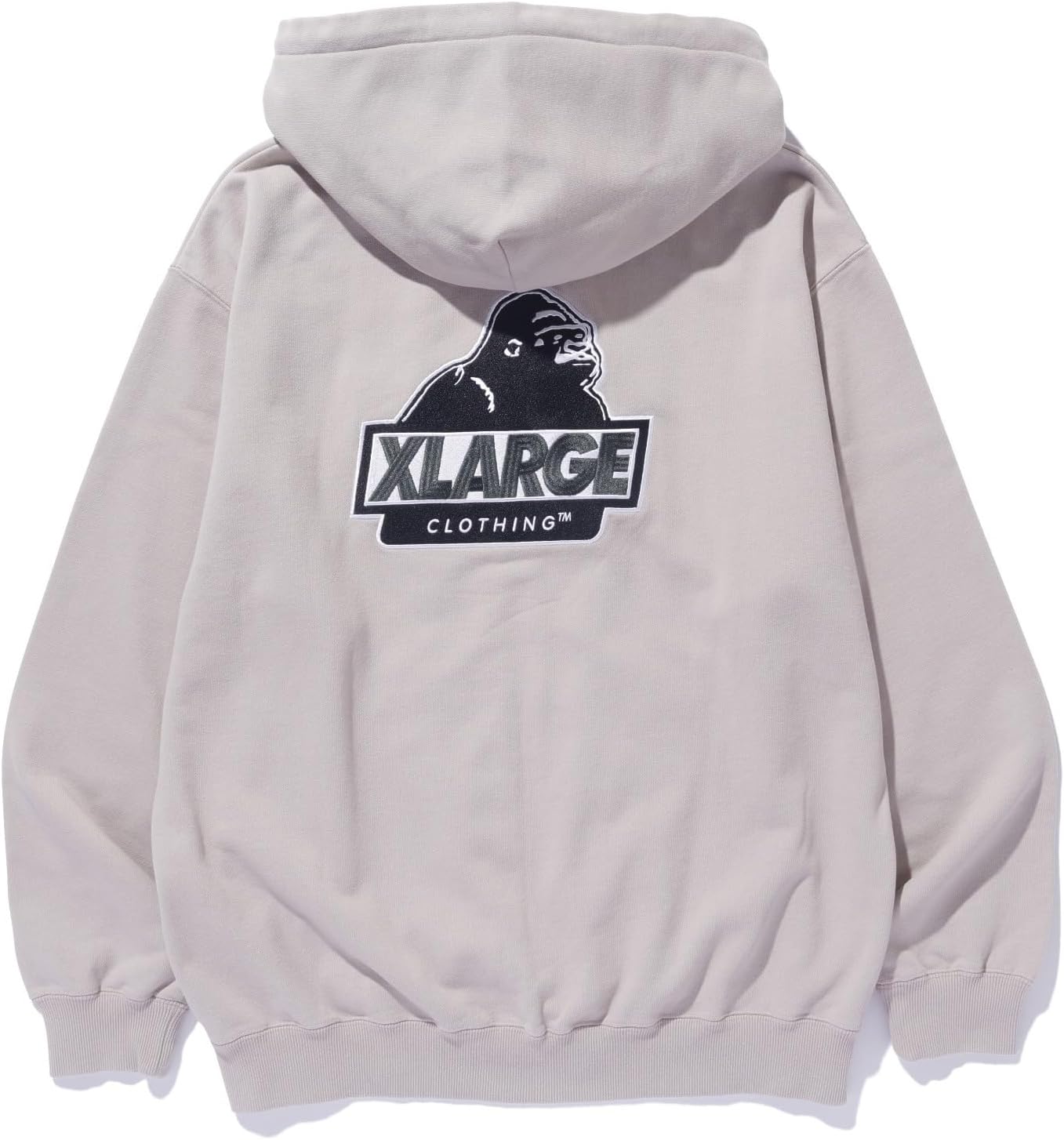 

Мужская толстовка с капюшоном на наклонной молнии размера XL Xlarge, бежевый