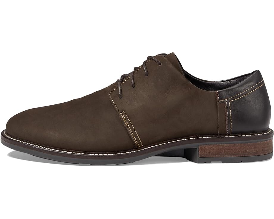 Оксфорды Naot Chief, цвет Oily Brown Nubuck/French Roast Leather/Hazelnut Leather — фото 4