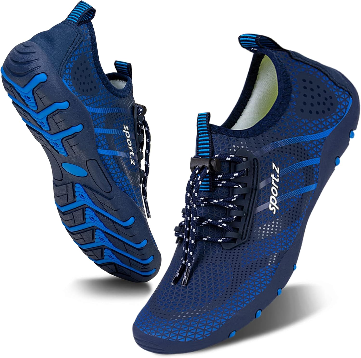 

Водные тапочки WateLves для мужчин и женщин, пляжные и для плавания, быстро сохнущие, акваноски, обувь для бассейна, серфинга, йоги и водной аэробики, синий