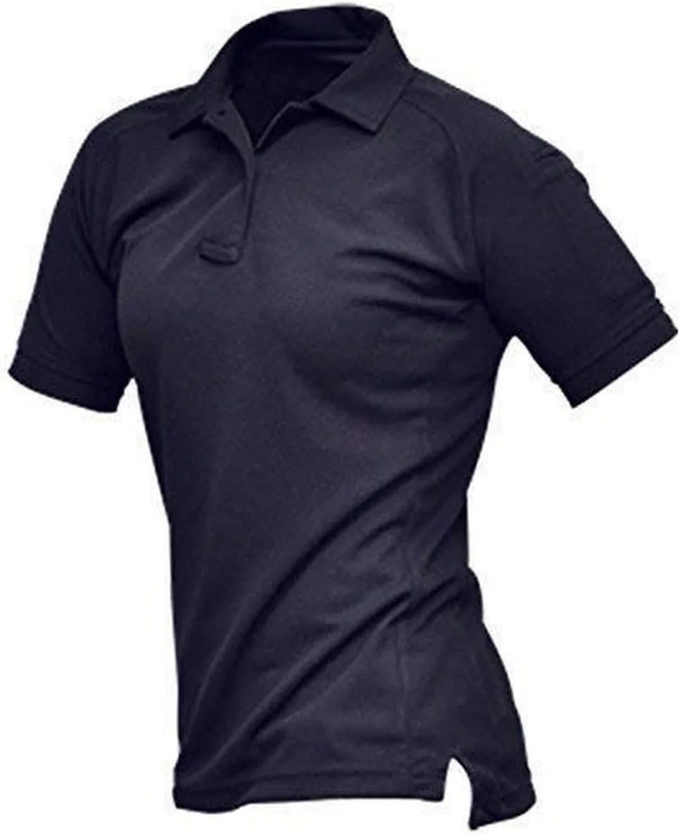 

Vertx Women's Short Sleeve Polo Shirt Coldblack — дышащая, влагоотводящая, с защитой от ультрафиолета