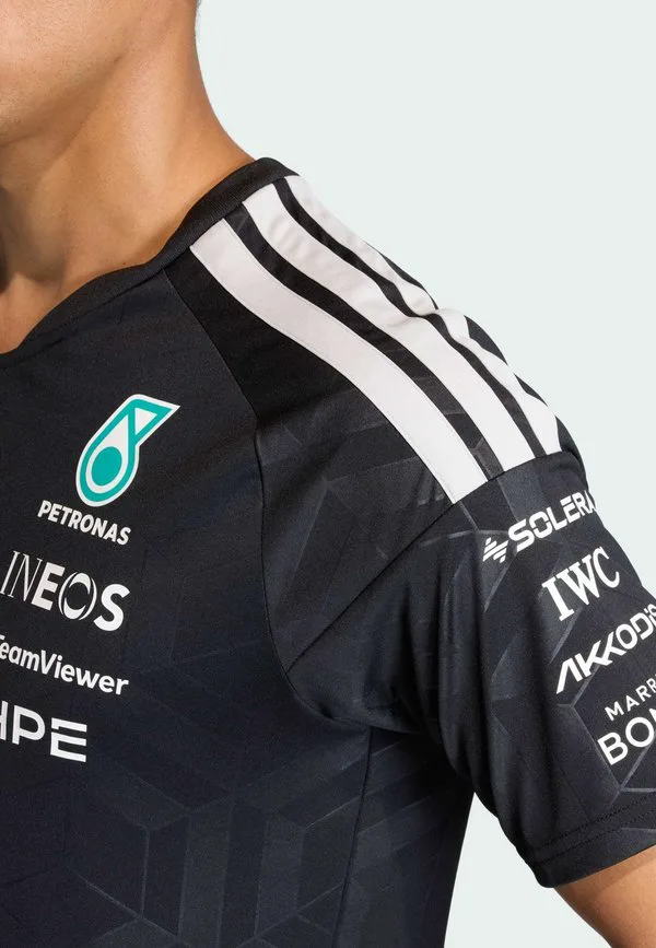 Футболка с принтом команды формулы-1 amg petronas Adidas Performance, Black — фото 4