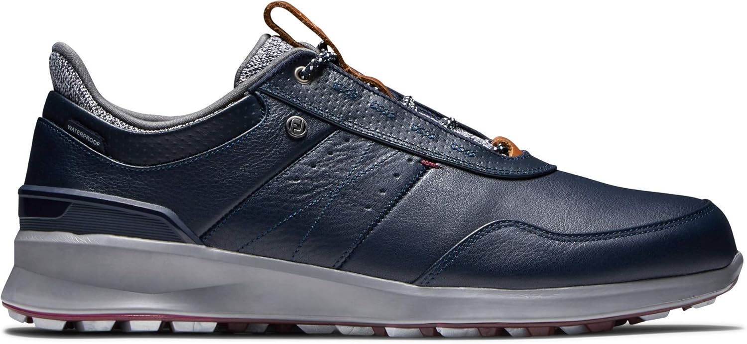 Кроссовки для гольфа FootJoy Stratos без шипов предыдущего сезона, темно-синий — фото 2