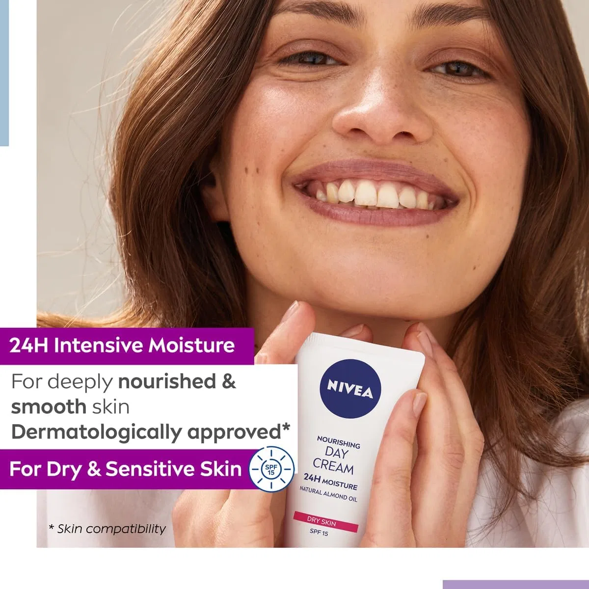 Крем для лица SPF15 NIVEA Дневной Visage Rich Moisturising с — фото 2